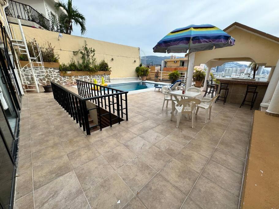 Blue Coast With Pool And Ocean View 10 To 35 P Βίλα Ακαπούλκο Εξωτερικό φωτογραφία